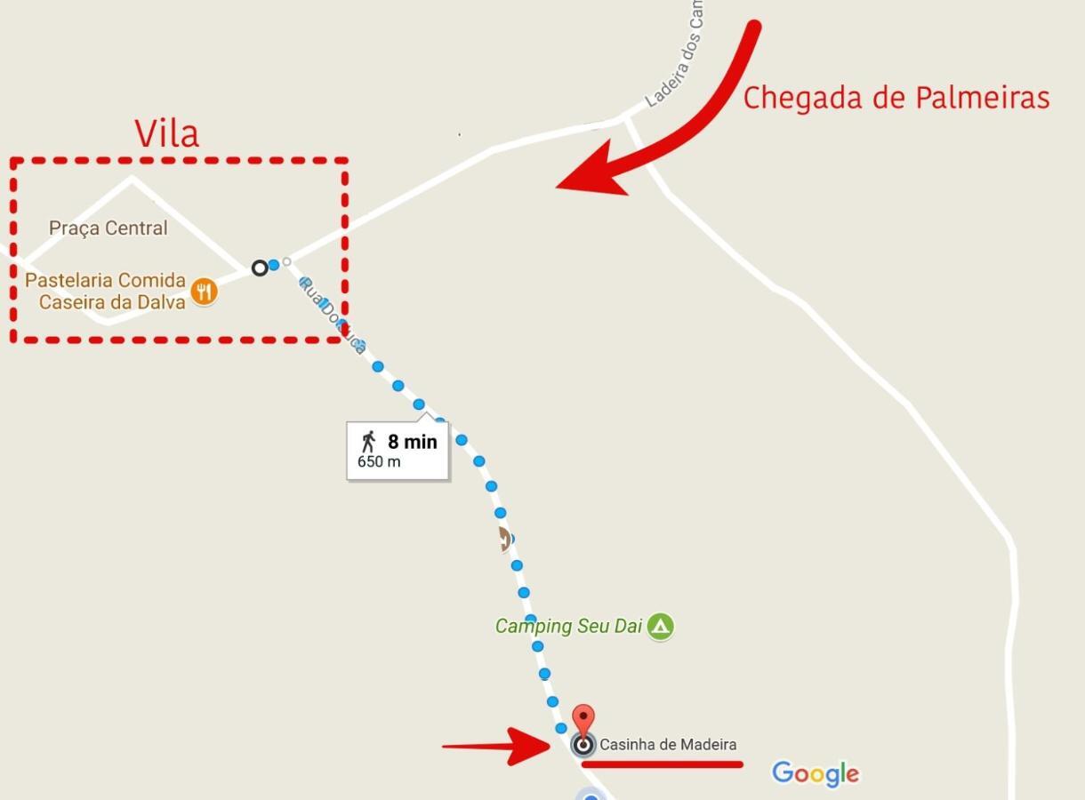 Casinha De Madeira No Vale Do Capao别墅 外观 照片